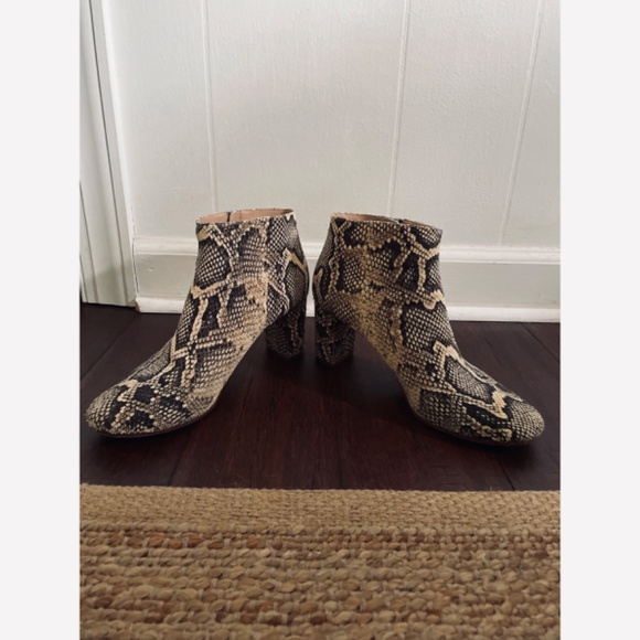 LOEFFLER RANDALL Greer Python Bootie - Picture 6 of 11